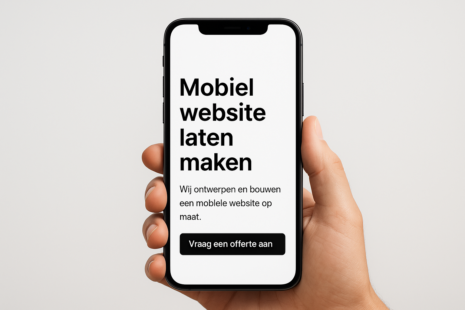 Webdesign voor bouwbedrijf - professionele website met moderne uitstraling
